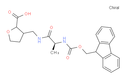 3-{[(2S)-2-({[(9H-fluoren-9-yl)methoxy]carbonyl}amino)propanamido]methyl}oxolane-2-carboxylic acid