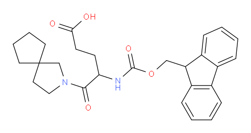 5-{2-azaspiro[4.4]nonan-2-yl}-4-({[(9H-fluoren-9-yl)methoxy]carbonyl}amino)-5-oxopentanoic acid