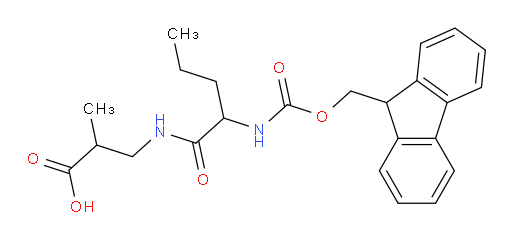 3-[2-({[(9H-fluoren-9-yl)methoxy]carbonyl}amino)pentanamido]-2-methylpropanoic acid
