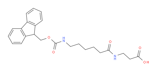 3-[6-({[(9H-fluoren-9-yl)methoxy]carbonyl}amino)hexanamido]propanoic acid