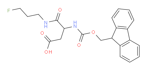 3-({[(9H-fluoren-9-yl)methoxy]carbonyl}amino)-3-[(3-fluoropropyl)carbamoyl]propanoic acid