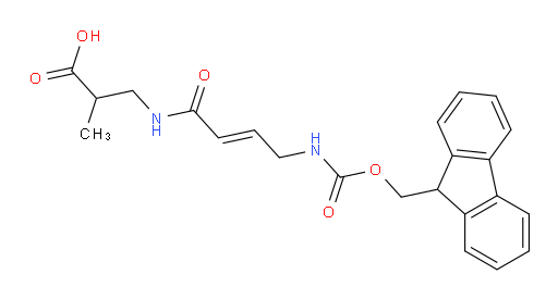 3-[4-({[(9H-fluoren-9-yl)methoxy]carbonyl}amino)but-2-enamido]-2-methylpropanoic acid