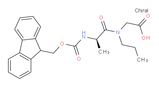 2-[(2R)-2-({[(9H-fluoren-9-yl)methoxy]carbonyl}amino)-N-propylpropanamido]acetic acid
