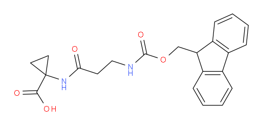 1-[3-({[(9H-fluoren-9-yl)methoxy]carbonyl}amino)propanamido]cyclopropane-1-carboxylic acid