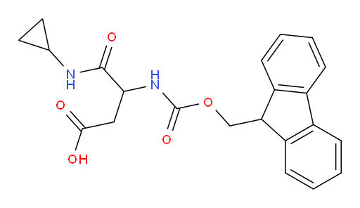 3-(cyclopropylcarbamoyl)-3-({[(9H-fluoren-9-yl)methoxy]carbonyl}amino)propanoic acid