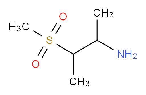 3-methanesulfonylbutan-2-amine