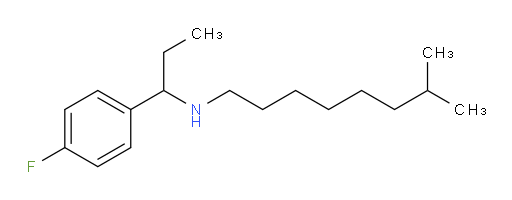 [1-(4-fluorophenyl)propyl](7-methyloctyl)amine