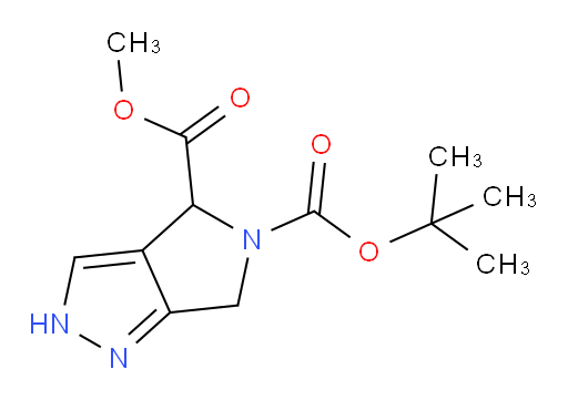 5-tert-butyl 4-methyl 2H,4H,5H,6H-pyrrolo[3,4-c]pyrazole-4,5-dicarboxylate