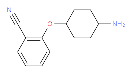 2-[(4-aminocyclohexyl)oxy]benzonitrile