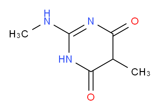 5-methyl-2-(methylamino)-1,4,5,6-tetrahydropyrimidine-4,6-dione
