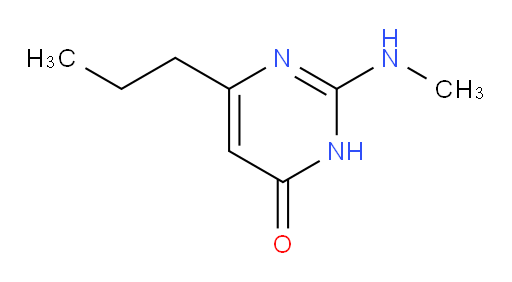 2-(methylamino)-6-propyl-3,4-dihydropyrimidin-4-one