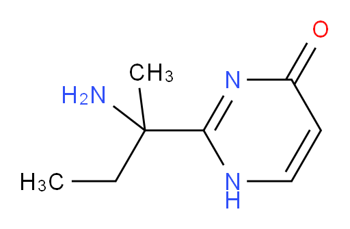 2-(2-aminobutan-2-yl)-1,4-dihydropyrimidin-4-one