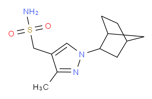(1-{bicyclo[2.2.1]heptan-2-yl}-3-methyl-1H-pyrazol-4-yl)methanesulfonamide