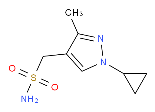 (1-cyclopropyl-3-methyl-1H-pyrazol-4-yl)methanesulfonamide