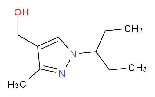 [3-methyl-1-(pentan-3-yl)-1H-pyrazol-4-yl]methanol