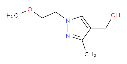 [1-(2-methoxyethyl)-3-methyl-1H-pyrazol-4-yl]methanol