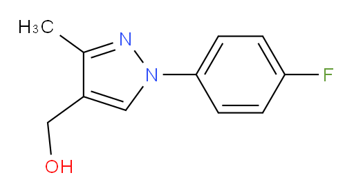 [1-(4-fluorophenyl)-3-methyl-1H-pyrazol-4-yl]methanol