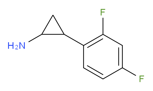 2-(2,4-difluorophenyl)cyclopropan-1-amine