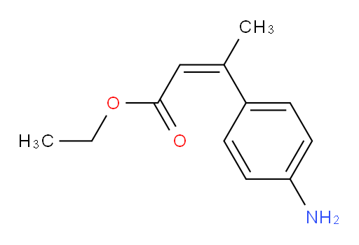ethyl (2Z)-3-(4-aminophenyl)but-2-enoate