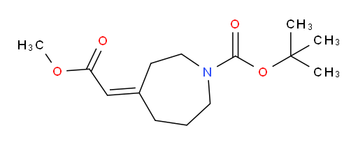tert-butyl (4Z)-4-(2-methoxy-2-oxoethylidene)azepane-1-carboxylate
