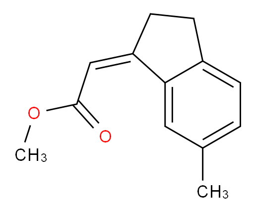 methyl 2-[(1Z)-6-methyl-2,3-dihydro-1H-inden-1-ylidene]acetate