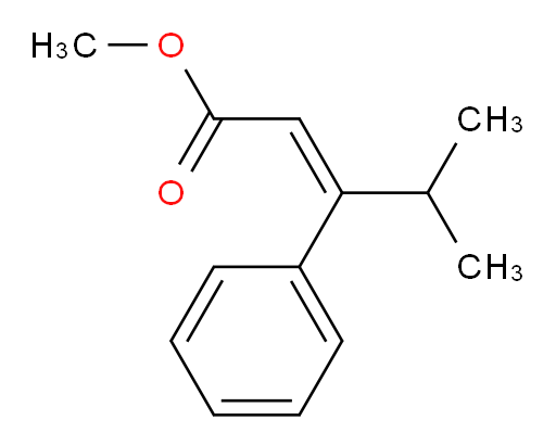 methyl (2Z)-4-methyl-3-phenylpent-2-enoate