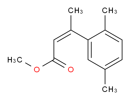 methyl (2Z)-3-(2,5-dimethylphenyl)but-2-enoate