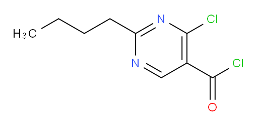 2-butyl-4-chloropyrimidine-5-carbonyl chloride
