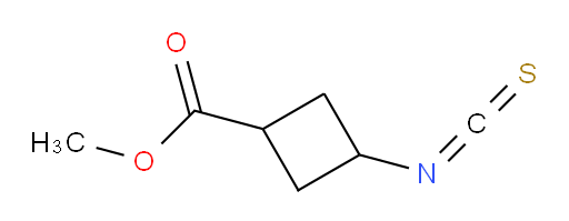 methyl 3-isothiocyanatocyclobutane-1-carboxylate