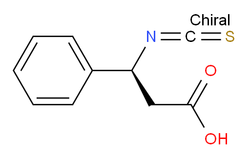 (3S)-3-isothiocyanato-3-phenylpropanoic acid