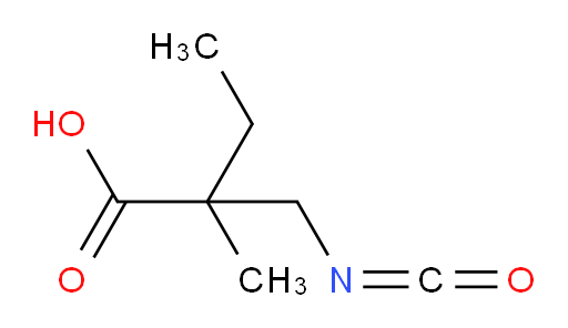 2-(isocyanatomethyl)-2-methylbutanoic acid