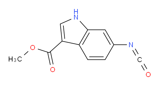 methyl 6-isocyanato-1H-indole-3-carboxylate