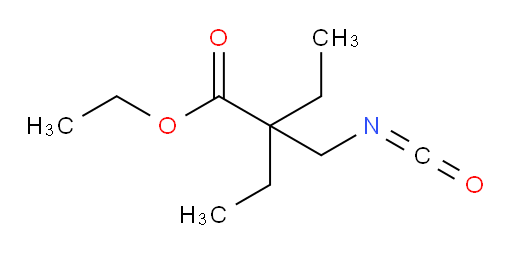 ethyl 2-ethyl-2-(isocyanatomethyl)butanoate