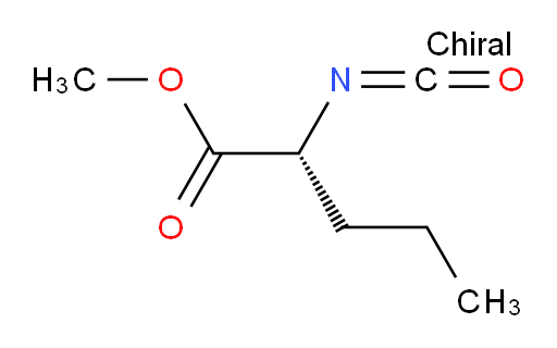methyl (2R)-2-isocyanatopentanoate