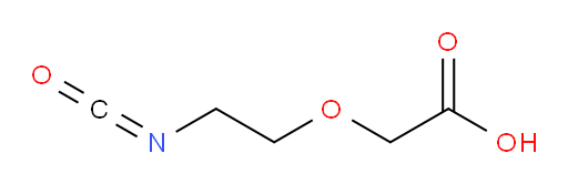 2-(2-isocyanatoethoxy)acetic acid