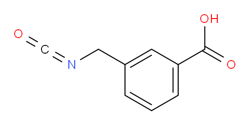 3-(isocyanatomethyl)benzoic acid