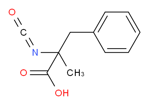 2-isocyanato-2-methyl-3-phenylpropanoic acid