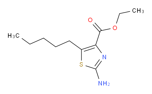 ethyl 2-amino-5-pentyl-1,3-thiazole-4-carboxylate