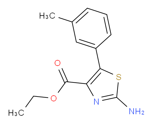 ethyl 2-amino-5-(3-methylphenyl)-1,3-thiazole-4-carboxylate