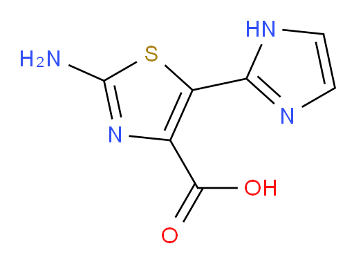 2-amino-5-(1H-imidazol-2-yl)-1,3-thiazole-4-carboxylic acid