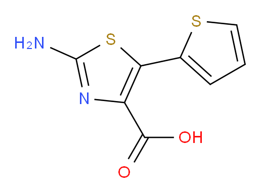 2-amino-5-(thiophen-2-yl)-1,3-thiazole-4-carboxylic acid