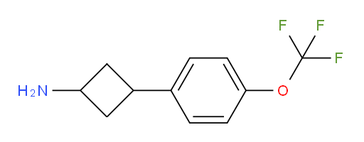 3-[4-(trifluoromethoxy)phenyl]cyclobutan-1-amine