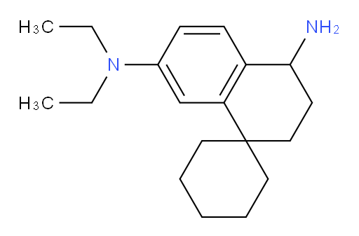 N7',N7'-diethyl-3',4'-dihydro-2'H-spiro[cyclohexane-1,1'-naphthalene]-4',7'-diamine