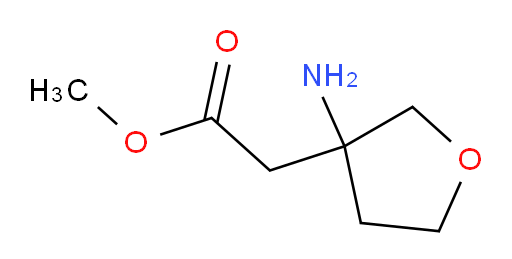 methyl 2-(3-aminooxolan-3-yl)acetate