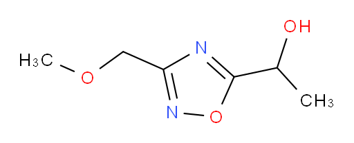 1-[3-(methoxymethyl)-1,2,4-oxadiazol-5-yl]ethan-1-ol