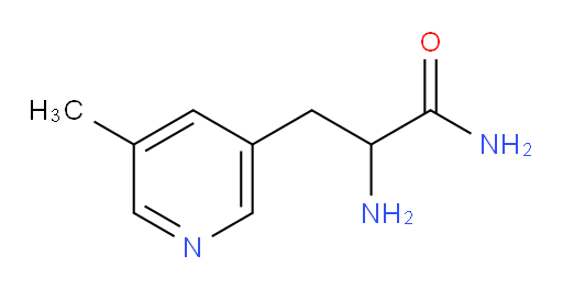 2-amino-3-(5-methylpyridin-3-yl)propanamide