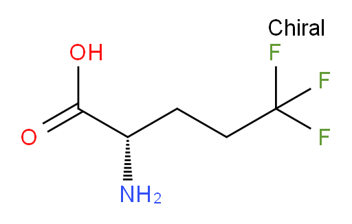 (2S)-2-amino-5,5,5-trifluoropentanoic acid