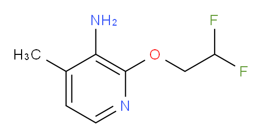 2-(2,2-difluoroethoxy)-4-methylpyridin-3-amine