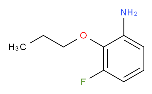 3-fluoro-2-propoxyaniline