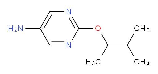 2-[(3-methylbutan-2-yl)oxy]pyrimidin-5-amine